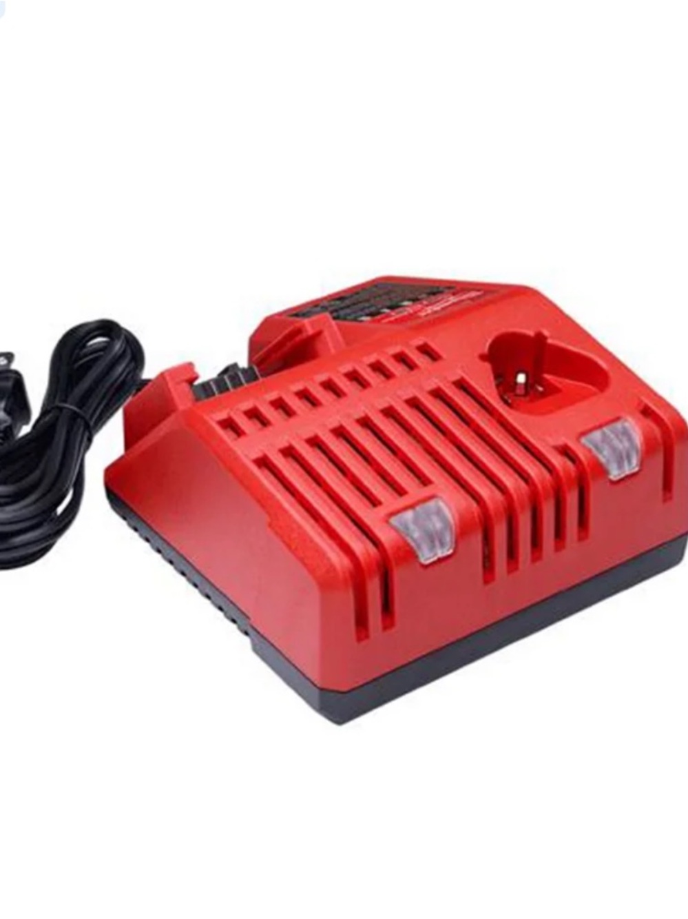 Milwaukee M12/M18 Volt / 18 Volt Lithium Multi Voltage Red Battery Charger - Picture 5 of 9
